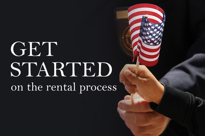 Get started on the rental process at A Veteran Storage